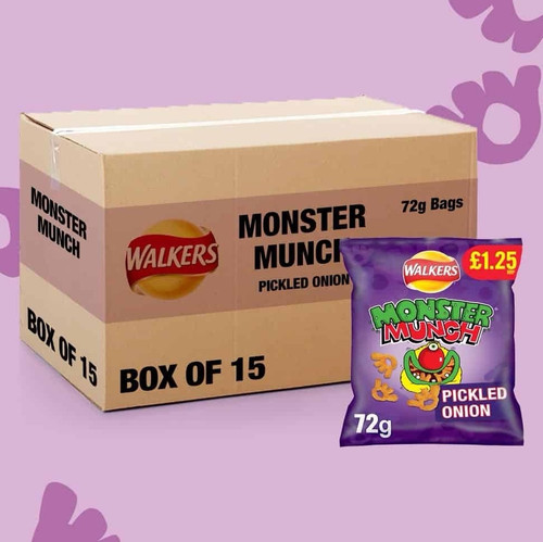 Walkers monster munch pickled - walkers,