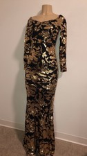 Mosy Black & gold Gala Glamour