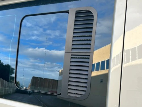 Side window ventilation - window, for