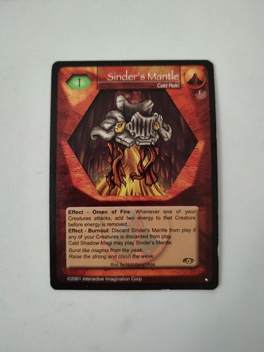 Sinder mantle awakening - -,