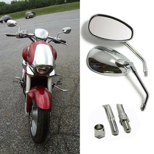 Motorcycle chrome rearview - motorcycle,