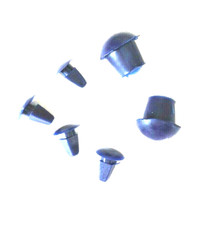 Blue rear frame grommet - frame, kit
