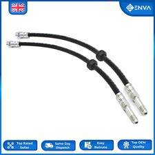 For BMW E46 316 320 325 330 E85 Z4 2X Front Brake Hose Pipe Line 34321164312
