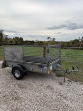 2014 Ifor Williams P7e Trailer With Mesh Sides And Ramp (NO VAT)