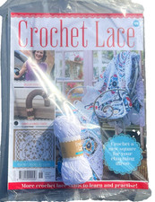 HACHETTE CROCHET LACE MAGAZINE PARTWORK ISSUE 18 ~ NEW ~