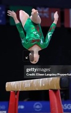 2014 Official Commonwealth Games Leotard, Welsh Dragon Size 9-10