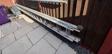 Triple extension C section ladders - 14M extended