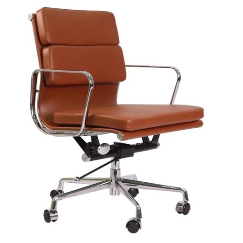 Genuine leather low back - leather, soft