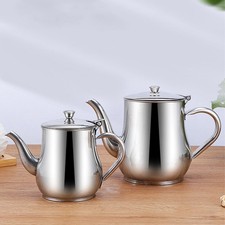 Stainless Steel Metal Teapot