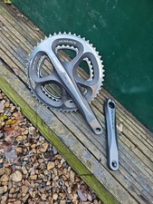 Shimano Dura Ace  Crankset, 180mm crank, 53/39 rings, FC-7900 10 Speed.