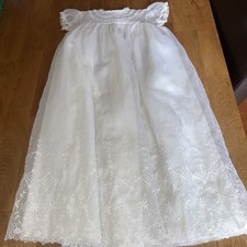 beautiful vintage Christening Gown