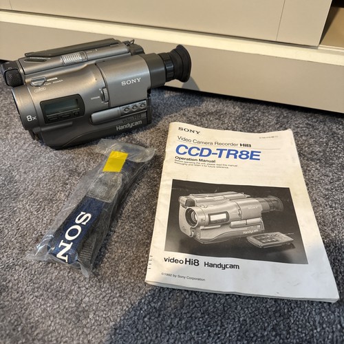 Sony ccd tr8e camcorder - ccd-tr8e, hi-8