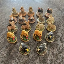 Job Lot Vintage Tetley Tea Ceramic Figures Tea Animals Bundle LIMITED EDITIONS