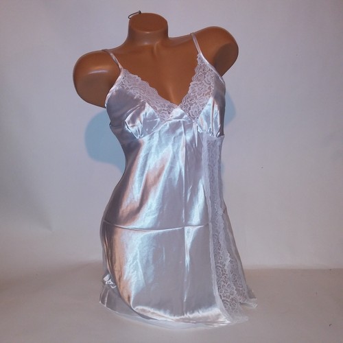Lingerie chemise slip - lingerie, white