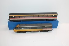 Lima OO BR Class 43 Intercity 125 Power Car & MK3 Open 1st Coach - Weathered