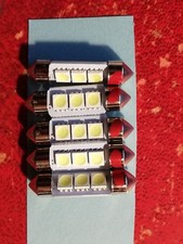 JAGUAR MK 2 LED bulbs for the rear interior, pillar interior & cubby lights (5)