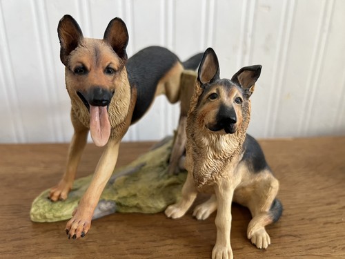 Sitting german shepherd - sitting,