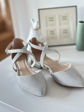 Paradox Inaya Shoes Size 5 Silver Glitter