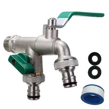 1/2" 3/4"BSP Double Duo Outlet