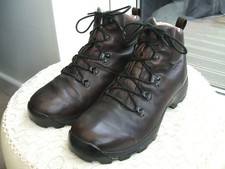 Womens Brasher Supalite GTX Brown Leather Walking / Hiking Boots UK7 Pre-Owned .