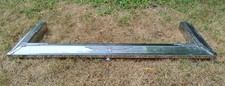 Beautiful Original Chrome Art Deco Fire Hearth Front Surround- 1920s/30s