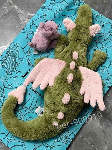 Soft jellycat malachy - jellycat, dragon