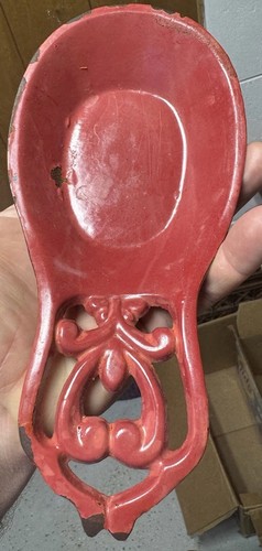 Vtg antique cast iron - cast,