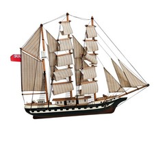 Galleon Wooden Ship Model Wall