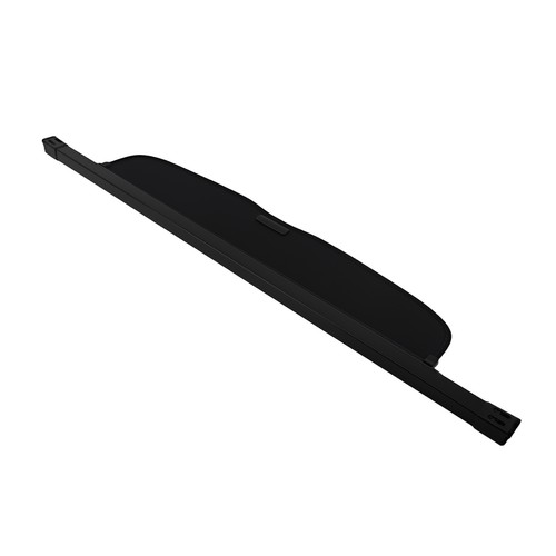 Black cargo cover retractable - black,