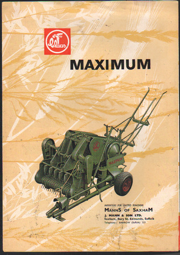 Claas maximum tractor baler - tractor,