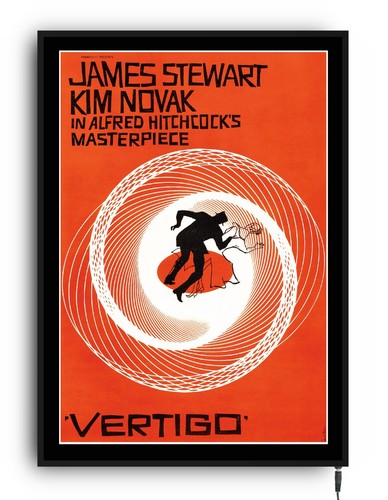 Vertigo light movie poster - vertigo,