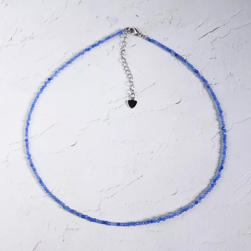 Blue aventurine tiny - blue, 2mm