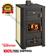 Wood Burning Stove Back Boiler Central Heating Prity S3W21 21 kw EcoDesign 2022