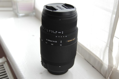 Pentax fit sigma - 70-300, mm