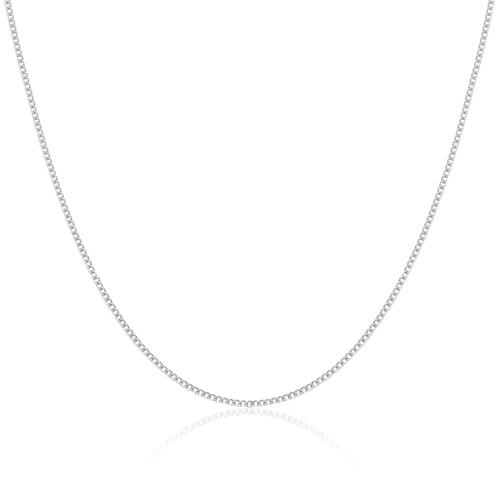 Rhodium plated sterling silver - rhodium,