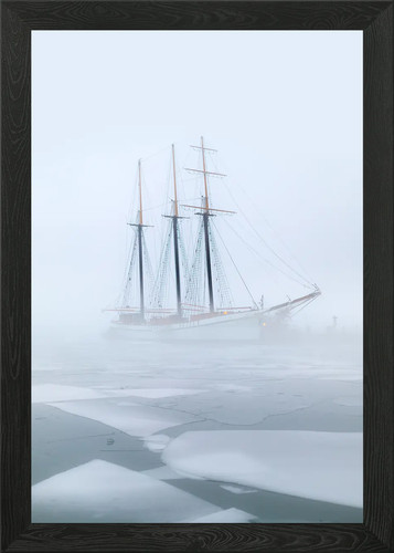Ship sail framed wall art - ship,