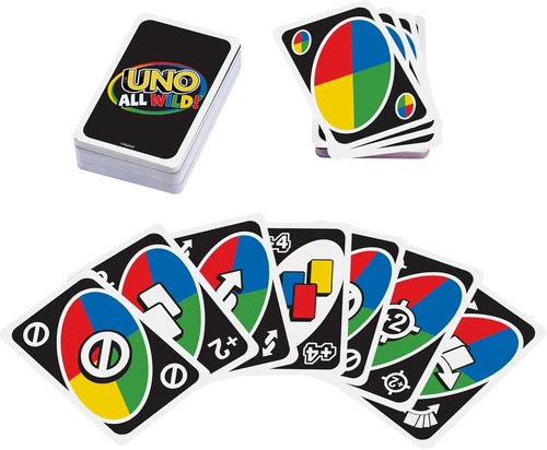 Uno all wild card - card, game