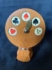 Vintage Wooden Trump Marker