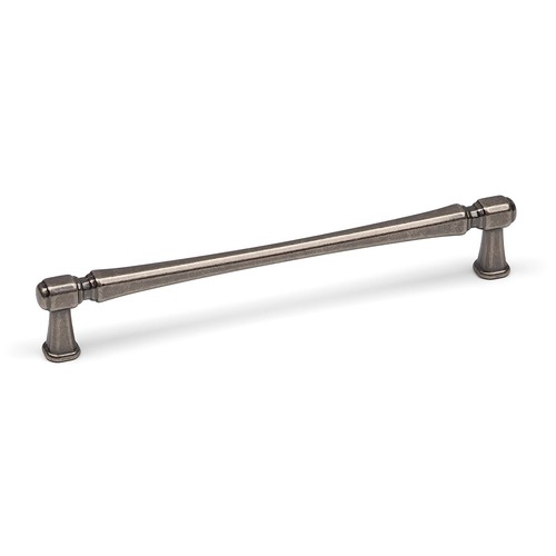 Antique pewter cabinet handle - cabinet,