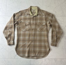 VTG Pendleton Brown Flannel