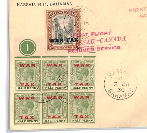 Bahamas cover war tax block - *war, tax*