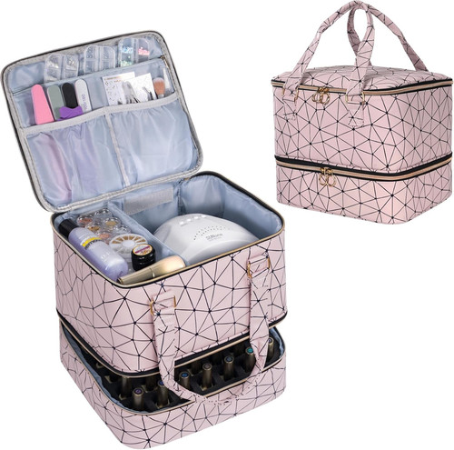 Nail polish organizer bag - nail,