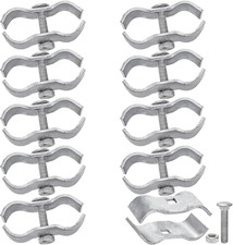 10 Pack Dog Kennel Clamps