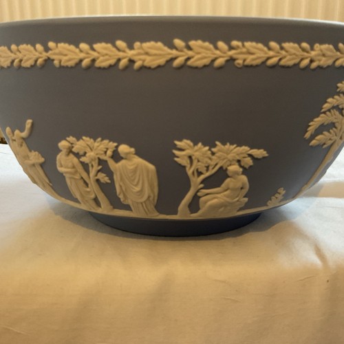 Wedgwood blue jasperware fruit