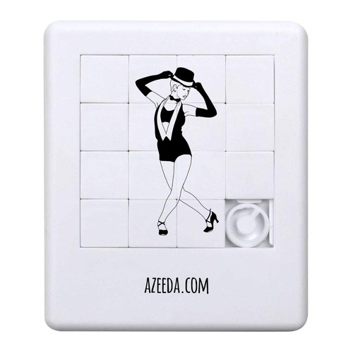 Tap dancing woman - 'tap, sliding