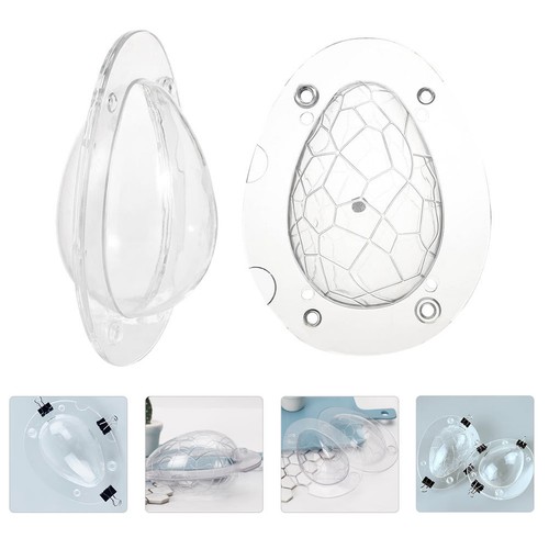 2pcs plastic chocolate molds - 2pcs,