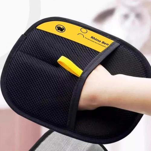 Pet grooming glove double - pet,