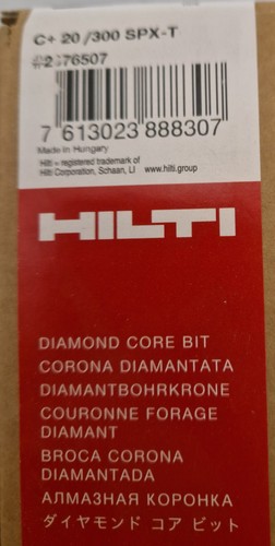 Hilti core bit - core, 20mm
