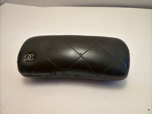 Chanel black quilted sunglass - chanel,