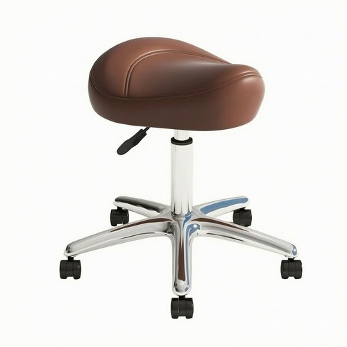 Saddle stool with wheels - saddle,
